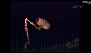 Illustration for article titled Watch Space X Dragon Make Its Historic ISS Dock Live (Updating)